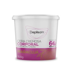 Cera Cremosa Depilsam de Micro-Ondas Maracujá 100G