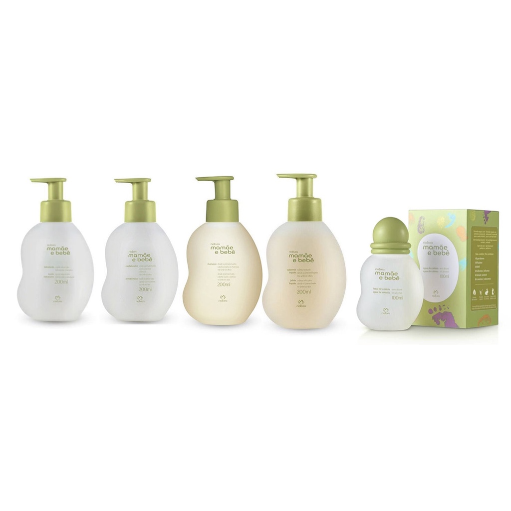 Presente Natura Mamae E Bebe Agua De Colonia Shampoo Condicionador Hidratante Sabonete Liquido Shopee Brasil