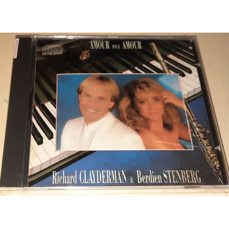 CD Richard Clayderman e Berdien Steberg amour pour amour original lacrado 641