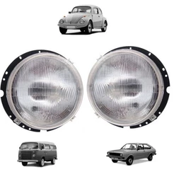 Farol Principal Fusca Kombi Passat 76 77 78 79 Á 12 C/vigia