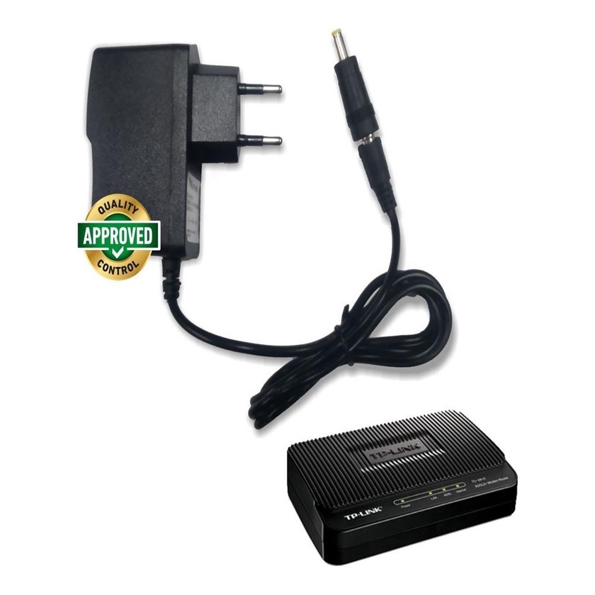 Fonte Para Roteador Modem Tp-link Td 8816 Adsl2 ( Carregador / Cabo de Forca / Cabo de Energia ) - R2530