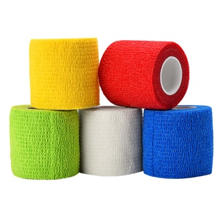 Bandagem 10 / 20 / 50 Pcs Maquiagem Permanente Auto Adesiva Bandagem Elástica 5 Centímetros Fitas Prego Dedo Para Camuflagem Lidar Com Aderência Descartável