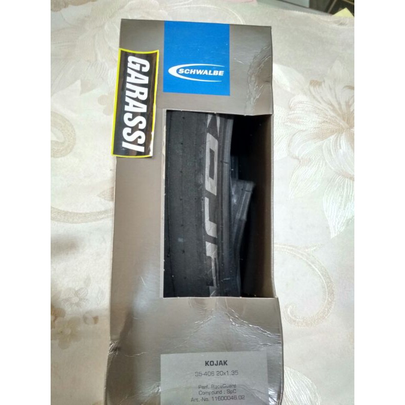 Pneu Externo 20x135 schwalbe kojak kevlar Dobrável