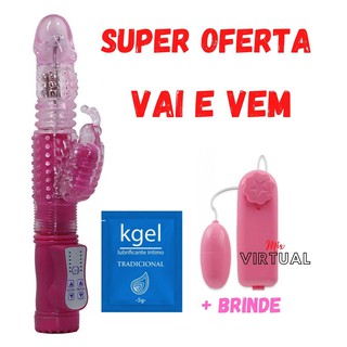 Jack Vibrador Rotativo Vai E Vem Estimular Ponto G Feminino