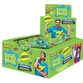 Chiclete Luccas Neto Hortelã c/100 - Buzzy