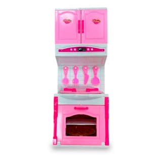 Kit Cozinha Completa Infantil Fogão Fogãozinho Importway Com Luzes Som Brinquedo