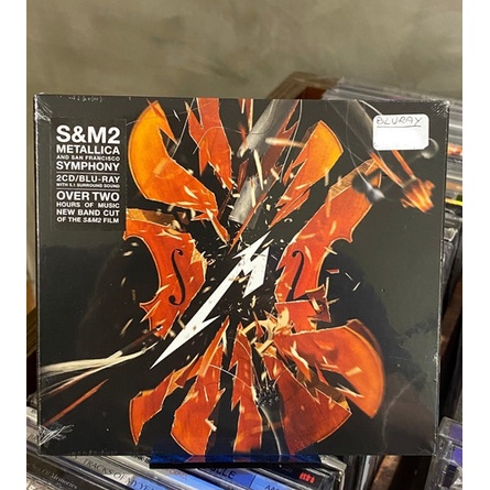 2Cd + Bluray Metallica - S & M 2 Lacrado Importado Digipack