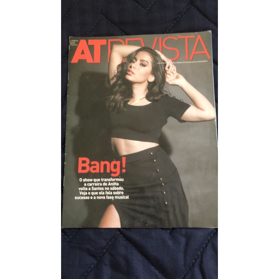 Revista Atrevista 595 Anitta Moda Feminina Maquiagem 612o