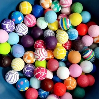 bolinha pula pula 27mm multicoloridas.300 bolinhas