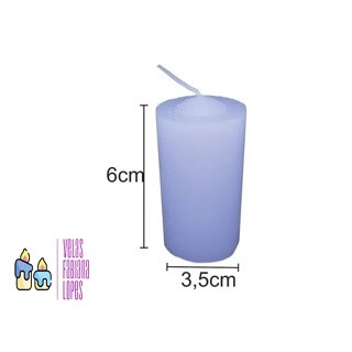 Kit Com 10 Velas Refil 12 Horas Decoração Festas Eventos em Oferta na Shopee