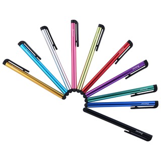 Kit 5 Canetas Universais Touch Cores Sortidas Smartphone iPad Tablet iPhone Kindle Pronta Entrega