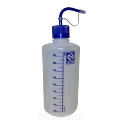 Almotolia 1000ml Polietileno Graduada C/ Pescador Bico Curvo