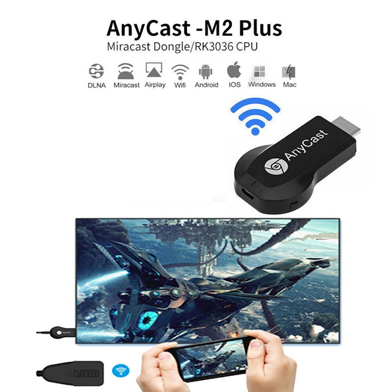 4k Anycast M2 Plus Wifi Dongle Hdmi Media Player Streamer Tv Cast | Shopee Brasil 4k Anycast M2 Plus Wifi Dongle Hdmi Media Player Streamer Tv Cast | Shopee Brasil