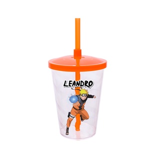 30 Copos Twister Shake Personalizado 400ml C/Tampa e Canudo Lembrancinha Naruto em Oferta na Shopee