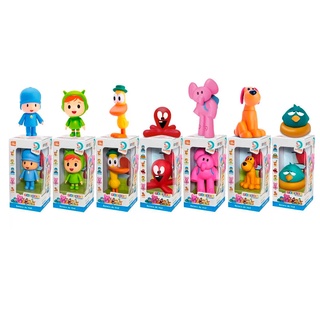 Boneco Da Turma Do Pocoyo De Vinil Pocoyo Nina Pato Loula Elly Fred Ou ...