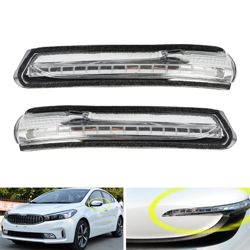 LED Invertendo Espelho Retrovisor Luz Esquerda/Direita Lâmpada De Sinal De Volta Para KIA K3 K3s 2012-2016 Cerato Forte