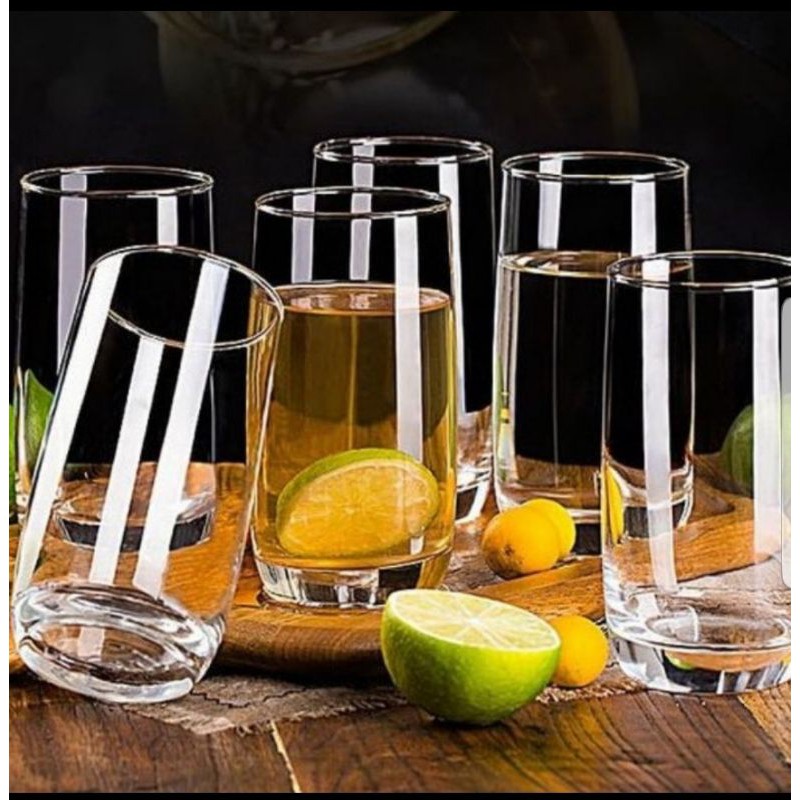 Garantia ORIGINAL E À Prova De Quebra 1 Conjunto Contém 6 PCS LUMINARC VIGNE Vidro/JUICE/De Bebida