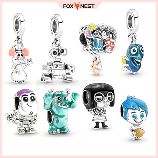 Nova Série Pixar Charme Jóias De Bricolage S925 Prata