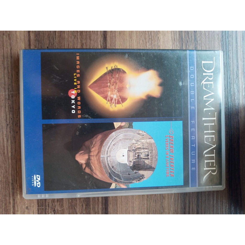 DVD Dream Theater Images and Words Live in Tokio + 5 Years in a Live Time