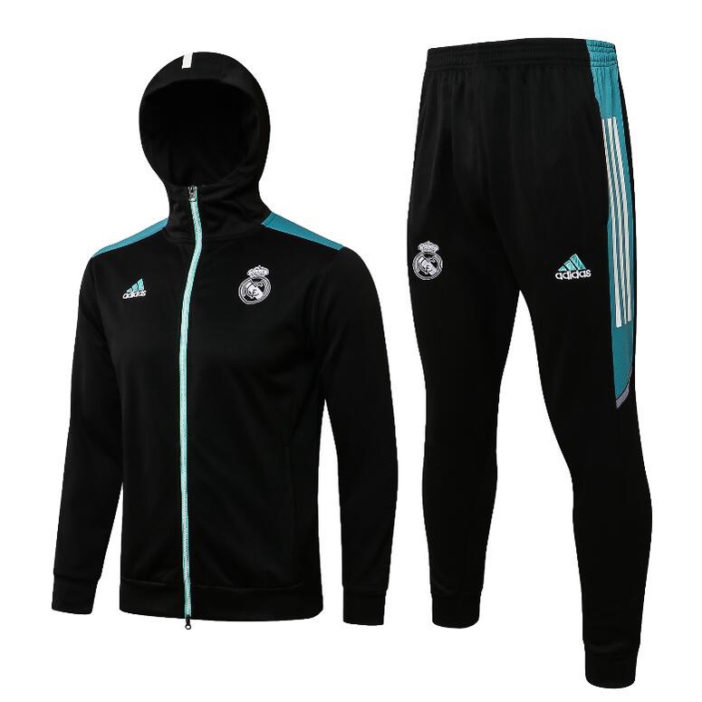 Boné Real Madrid 2024 Preto - Oficial Com Logotipo Desbotado Azul