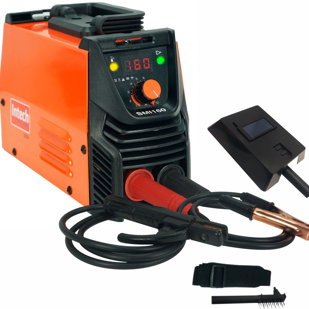 Máquina Para Solda Inversora SMI160 220V Portátil Intech Machine