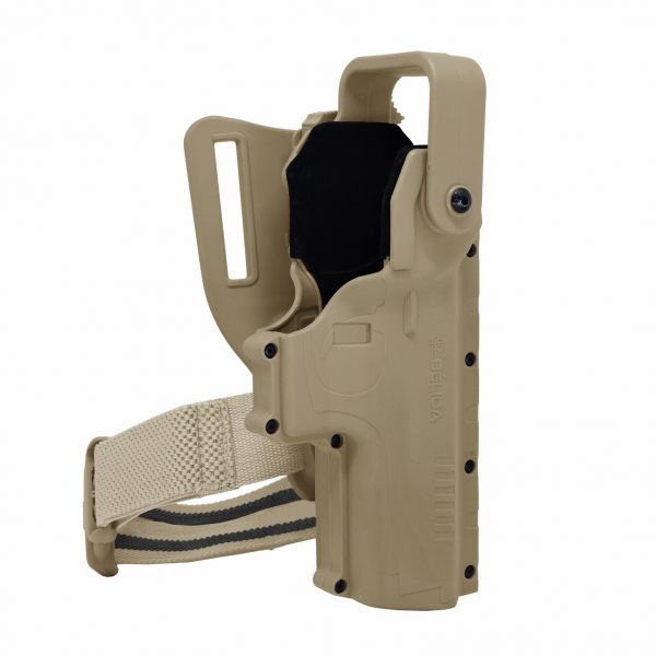 Coldre Hammer I PRO Mid-Ride Adaptador Perna Polímero Bélica - Coyote