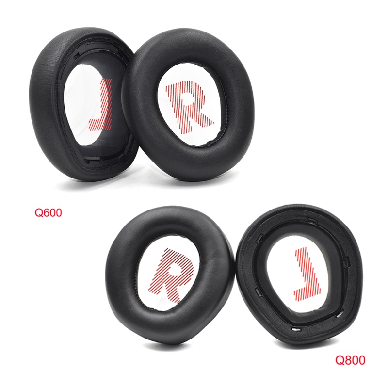 [Janesin] 2Pcs/pair Para JBL Quantum Q600 Q800 Fone De Ouvido 600 800 Almofada De Esponja Capa De Reposição De Fones