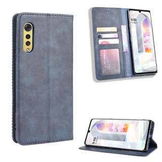Capa Carteira De Couro Premium Com Flip Para Lg Velvet Lm-G900N Lm-G900Em 6.8 "