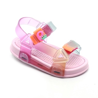 Papete Sandália Plugt Infantil Menina Bora Bora Degradê Rosa