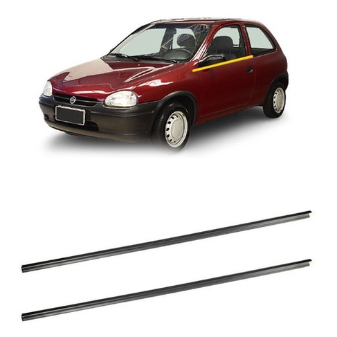Kit Borrachas Pestanas Externa Vidro Lado Fora Corsa Wind em Oferta na Shopee