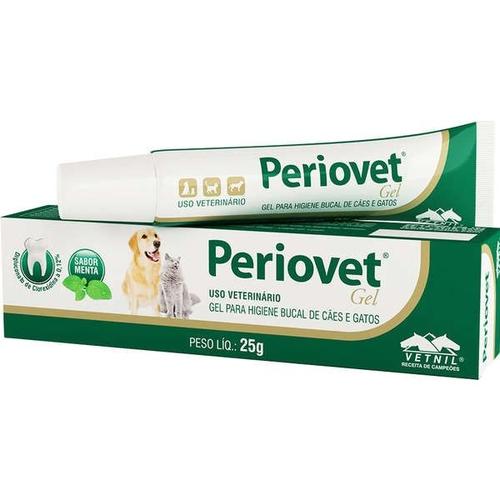 Gel Higiênico Bucal Periovet 25g em Oferta na Shopee