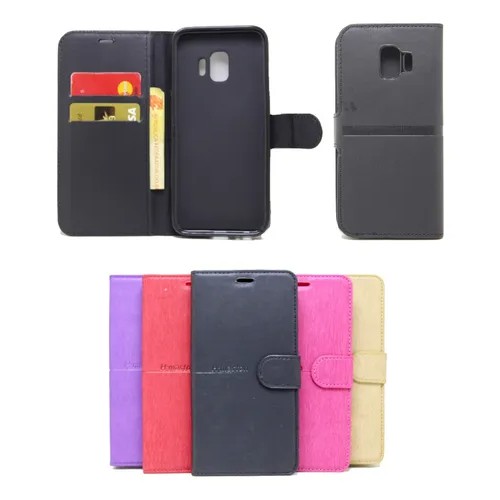 Capa Capinha Carteira Galaxy J2 Core Flip Case Cores Lisas