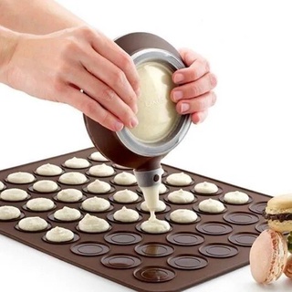 Tapete De Macarrom Forma Molde De Silicone Para 48 ou 30 Macarrons