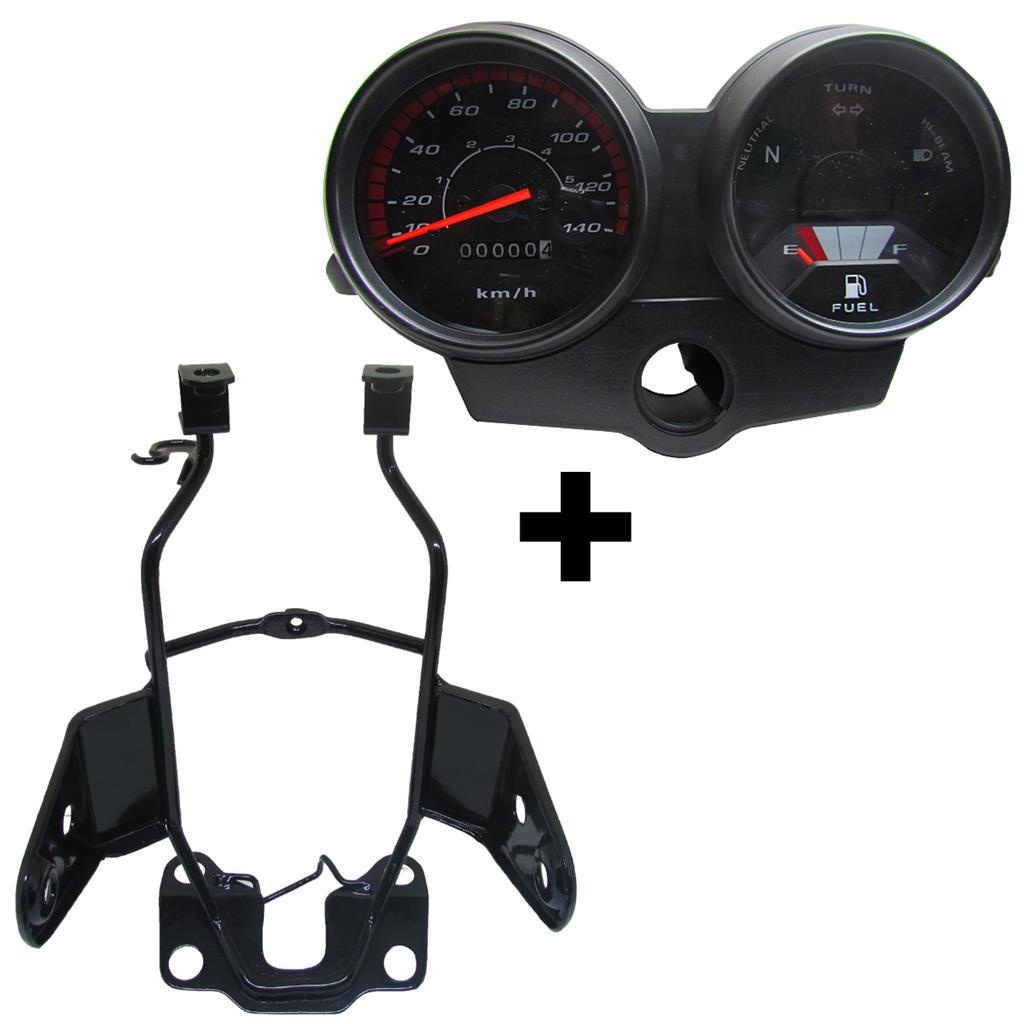 Painel Completo + Aranha Suporte do Farol CG 125 Titan 2000/2004 Modelo Original