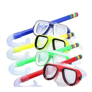 Kit Mergulho Infantil Snorkel Óculos Piscina Banho Praia Natação Bazar 913