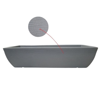 Jardineira Viena para Plantas 40x17cm Floreira Polietileno em Oferta na Shopee