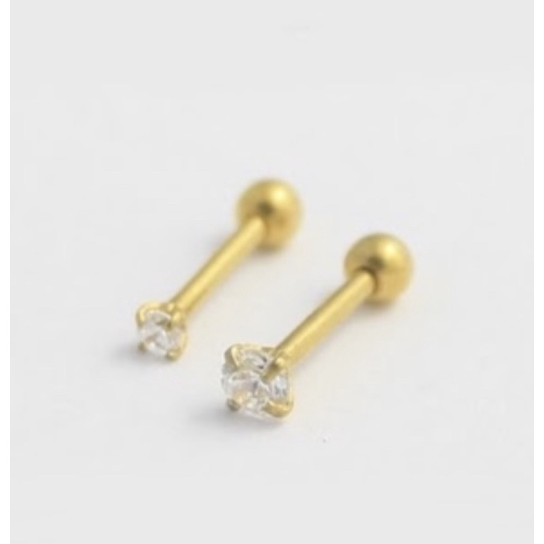 Micro Bell Aço Banho de Ouro18 | Shopee Brasil
