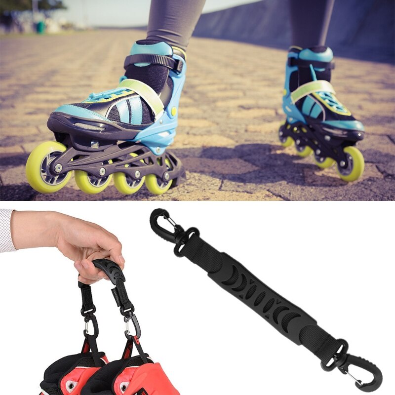 Alça Transporte Carregar Patins Roller Puxador Skate Mão em Oferta na Shopee