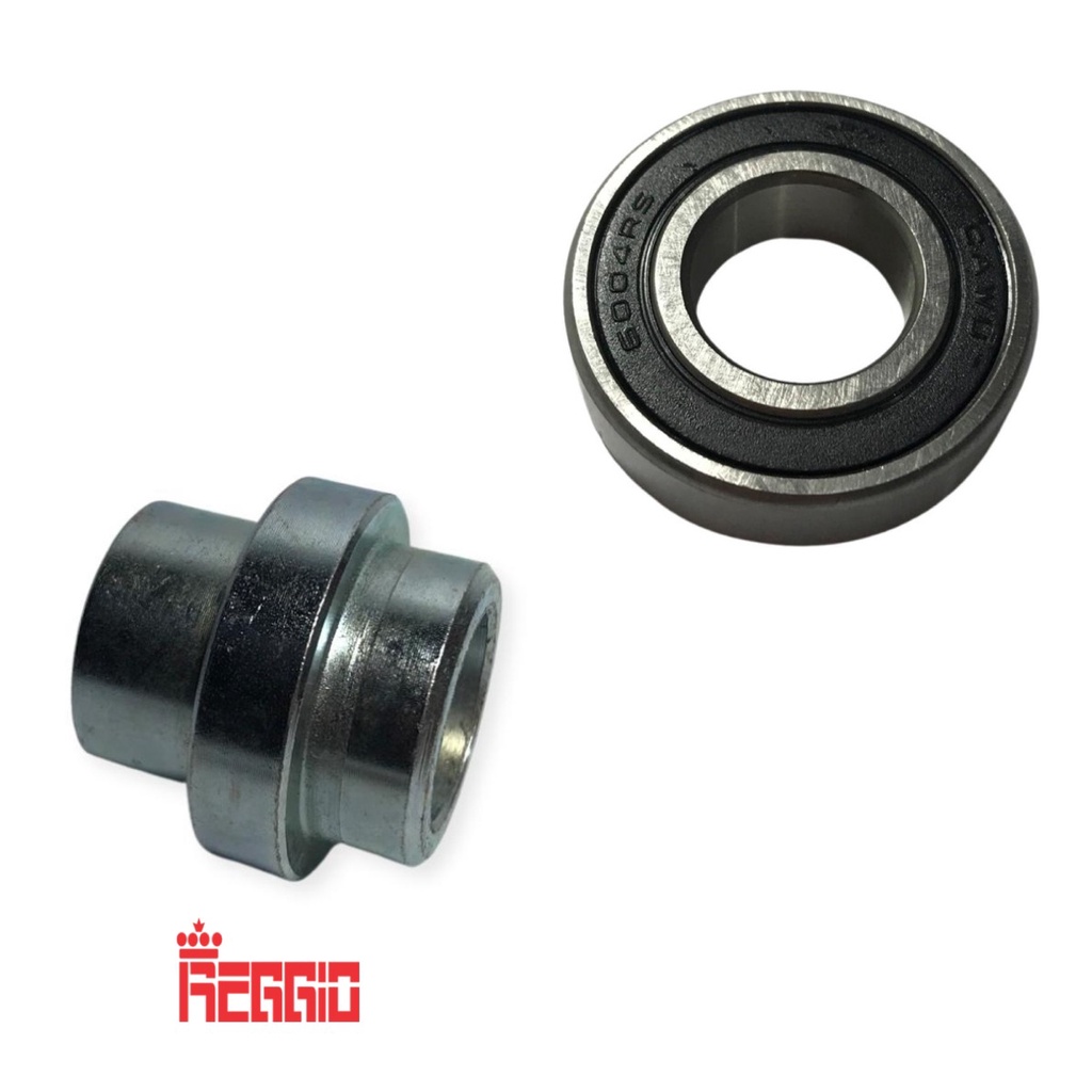 Bucha Interna da Coroa + Rolamento 6004 Honda FAN 150 Titan 150 START 150 TITAN 160 START 160 FAN 160