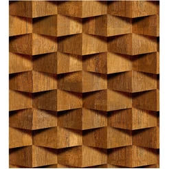 Papel de Parede Madeira Robusta Rústica 3d Para Quartos e Sala 2,00 mts