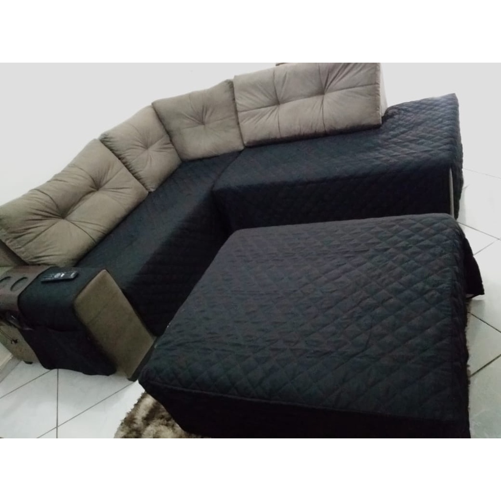 Protetor para puff, somente capa para o puff sob medida em Oferta na Shopee