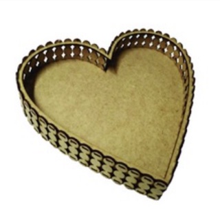 Kit Bandeja Pérola em MDF Cru Tamanho M - Kit com 10 em Oferta na Shopee