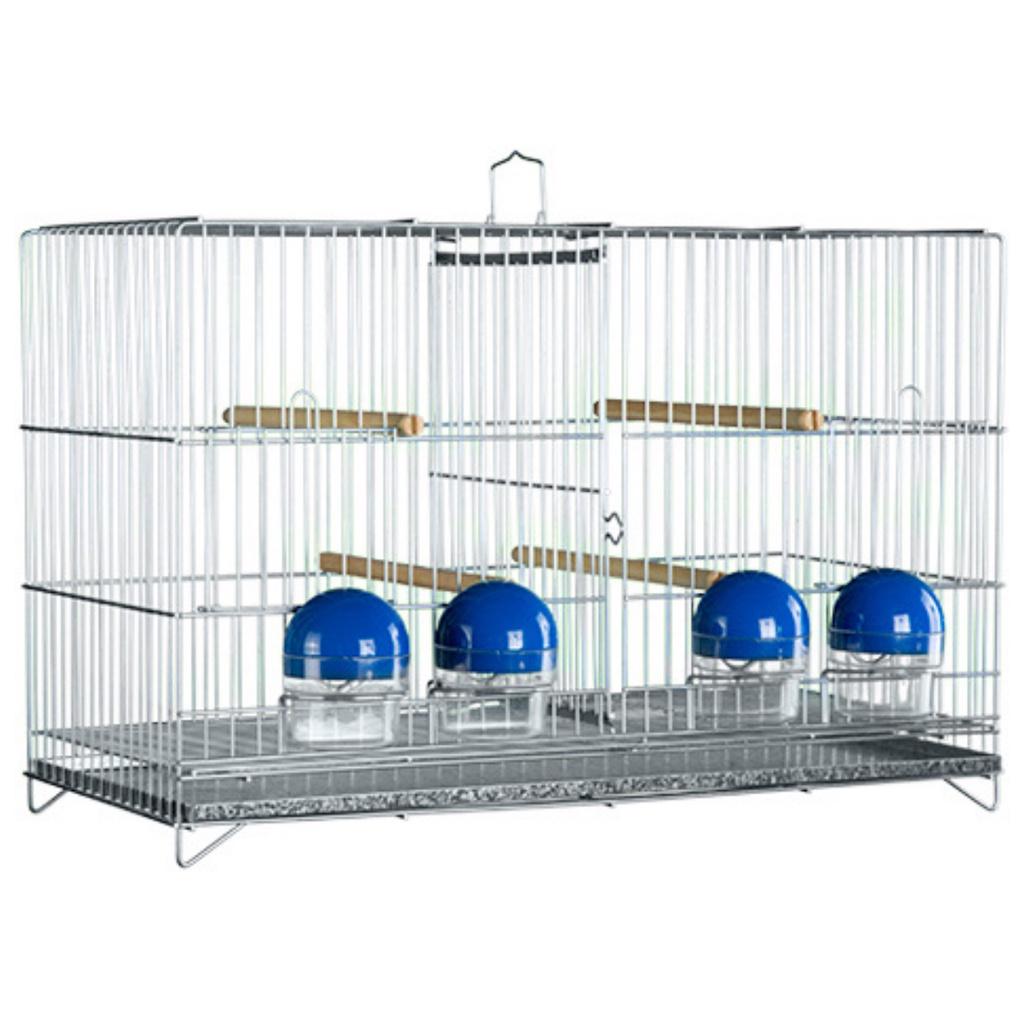 Gaiola Criadeira Capixaba Canarios E Passaros Similares Prata em Oferta na Shopee