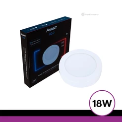 Painel Led NEO Sobrepor Redondo 18W 2700k~6500k Bivolt Avant