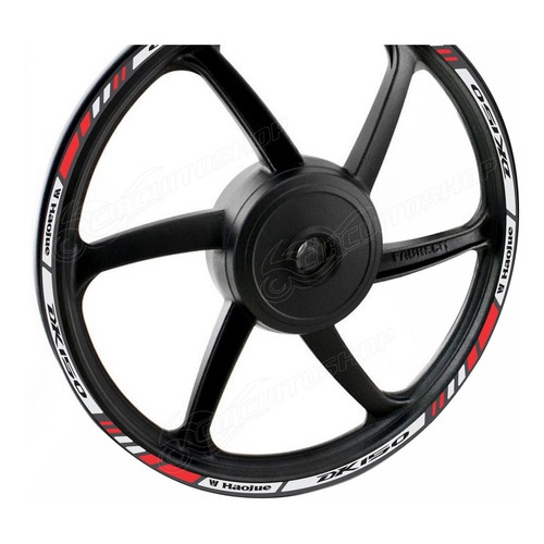 Friso Adesivo Refletivo M10 Roda Moto Haojue Dk 150