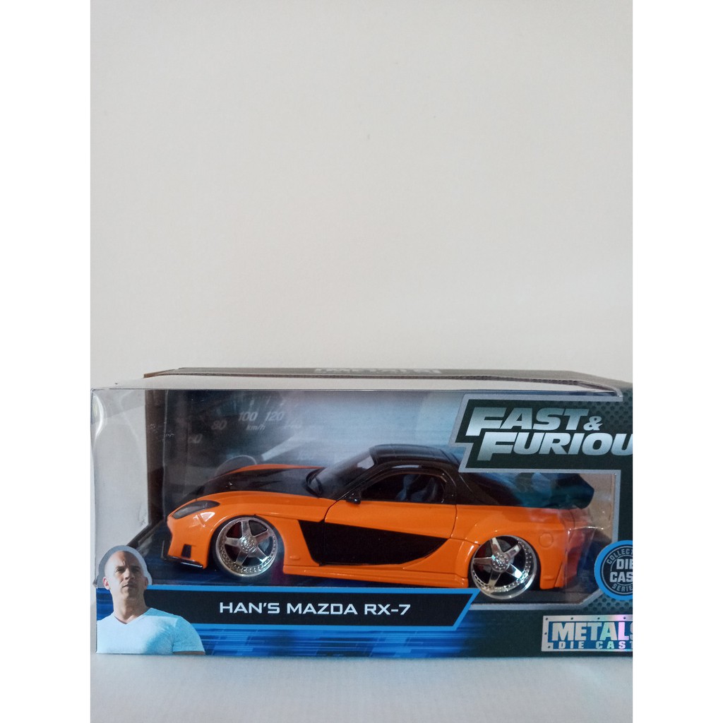 Miniatura Mazda RX7 Veilside Velozes e Furiosos Han 1/24 | Shopee Brasil