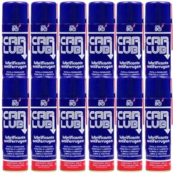Kit 12 Spray Car Lub Anti Ferrugem Desengripante E Lub 300ml
