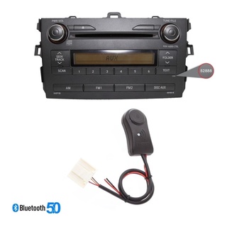 Adaptador Auxiliar Bluetooth 5.0 Interface Para Toyota Corolla