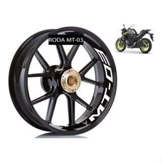 Adesivo Premium Interno Roda Moto Yamaha Mt03 Mt-03 Mt 03 em Oferta na Shopee