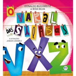Livro - O varal das sílabas - V, X e Z